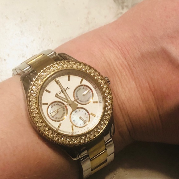 FOSSIL multi metal watch - Picture 3 of 4